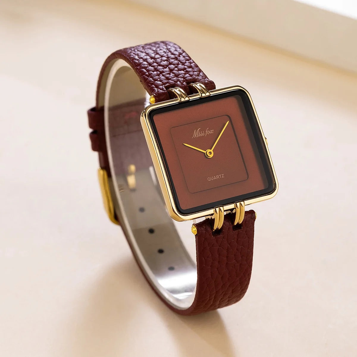 Ella Leather Watch