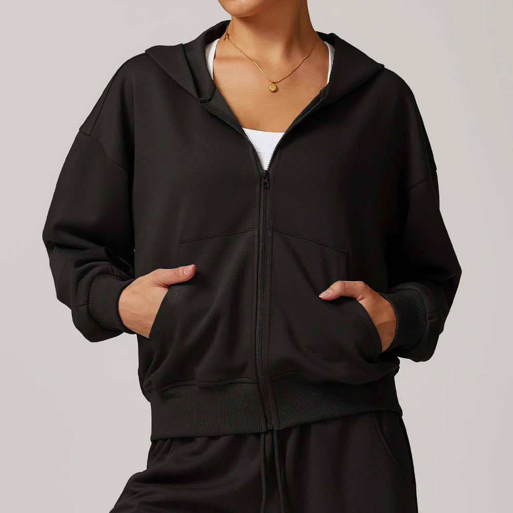 Livia Zip-Up Hoodie