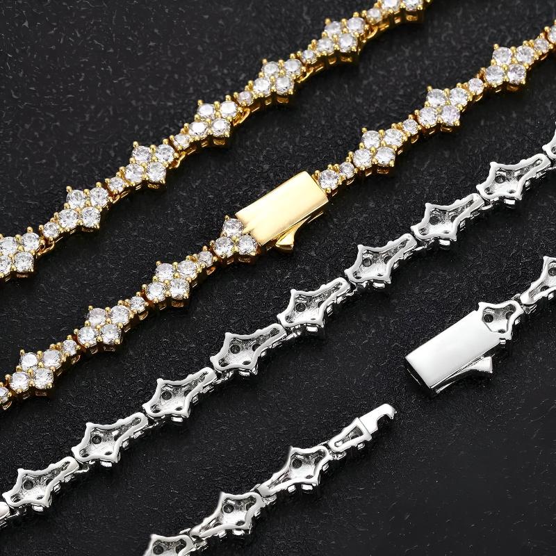 Honeycomb Chain - 6.5mm Gold