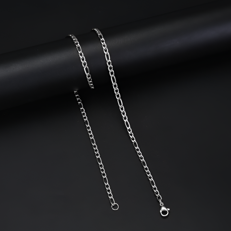 Figaro Chain - 3mm Silver