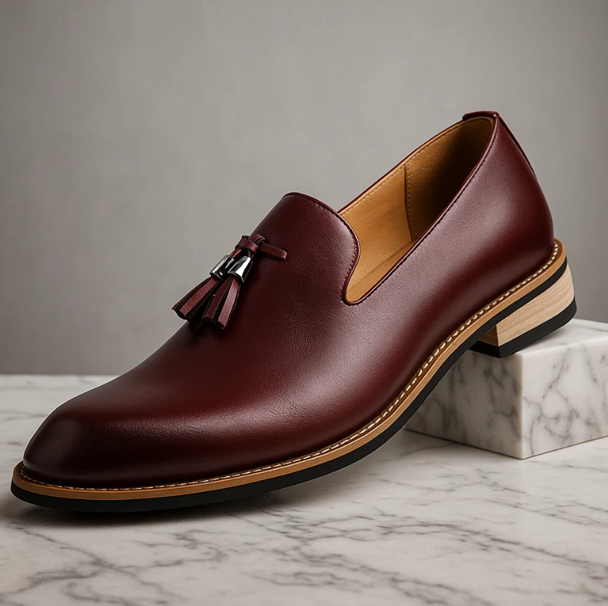 Levine Leather Loafers